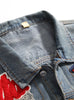 9113 Men Blazer And Jean,Lined Denim Jacket