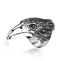 Stainless Steel Rings Animal Eagle Neck design  316l Unique Stainless Steel Ring