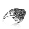 Stainless Steel Rings Animal Eagle Neck design  316l Unique Stainless Steel Ring