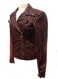 NYC Leather Woman Moto Jacket