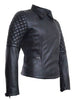 New York Leather Woman Moto Jacket