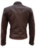 New York Leather Woman Moto Jacket