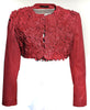 Women Floral Bolero Short Jacket