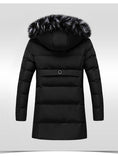 Winter Casual Hood Slim Cotton Outwear Jacket Men's Coat