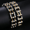 Hot Sale High Quality Classic Fancy Wide Cuban Men Bracelet Luxury