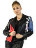 Metro Lamb Leather Woman Punk Jacket