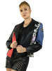 Metro Lamb Leather Woman Punk Jacket