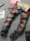 S409 Hot Popular Top Quality High End Jean with complete Embroider