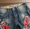 S409 Hot Popular Top Quality High End Jean with complete Embroider