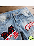 S425 New Hot Top Quality Embroidered Funky Punk Patch   Jean