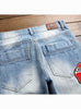 S425 New Hot Top Quality Embroidered Funky Punk Patch   Jean