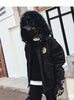 Winter Thick Hooded Parkas Hip Hop Punk Overcoat Streetwear Men Jacket