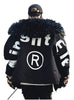 Winter Thick Hooded Parkas Hip Hop Punk Overcoat Streetwear Men Jacket