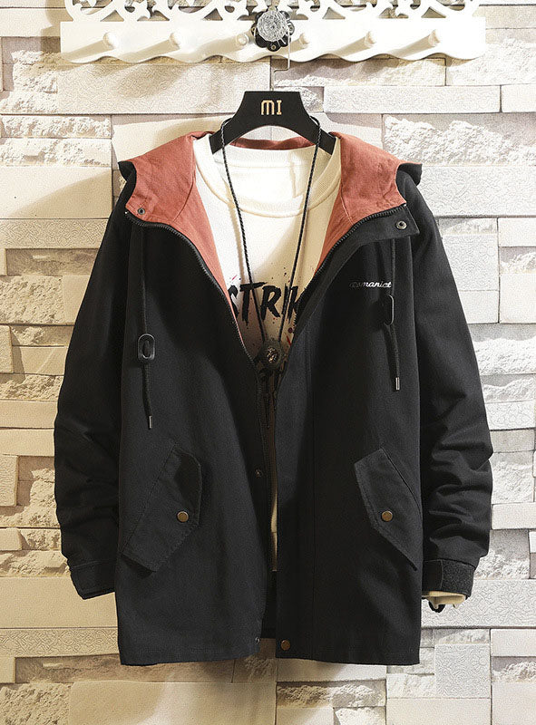 Super  Winter Waterproof Windbreaker Parka Coat Men Jacket