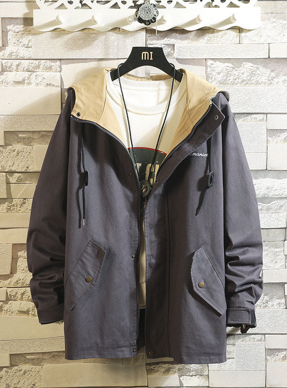 Super  Winter Waterproof Windbreaker Parka Coat Men Jacket