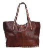 Women Washed Vintage Large Tote Bag