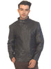 Matty Designer Men MotorBiker Woven Leather Jacket