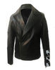 Limited Edition Hand Painted Leather Men Biker Jacket